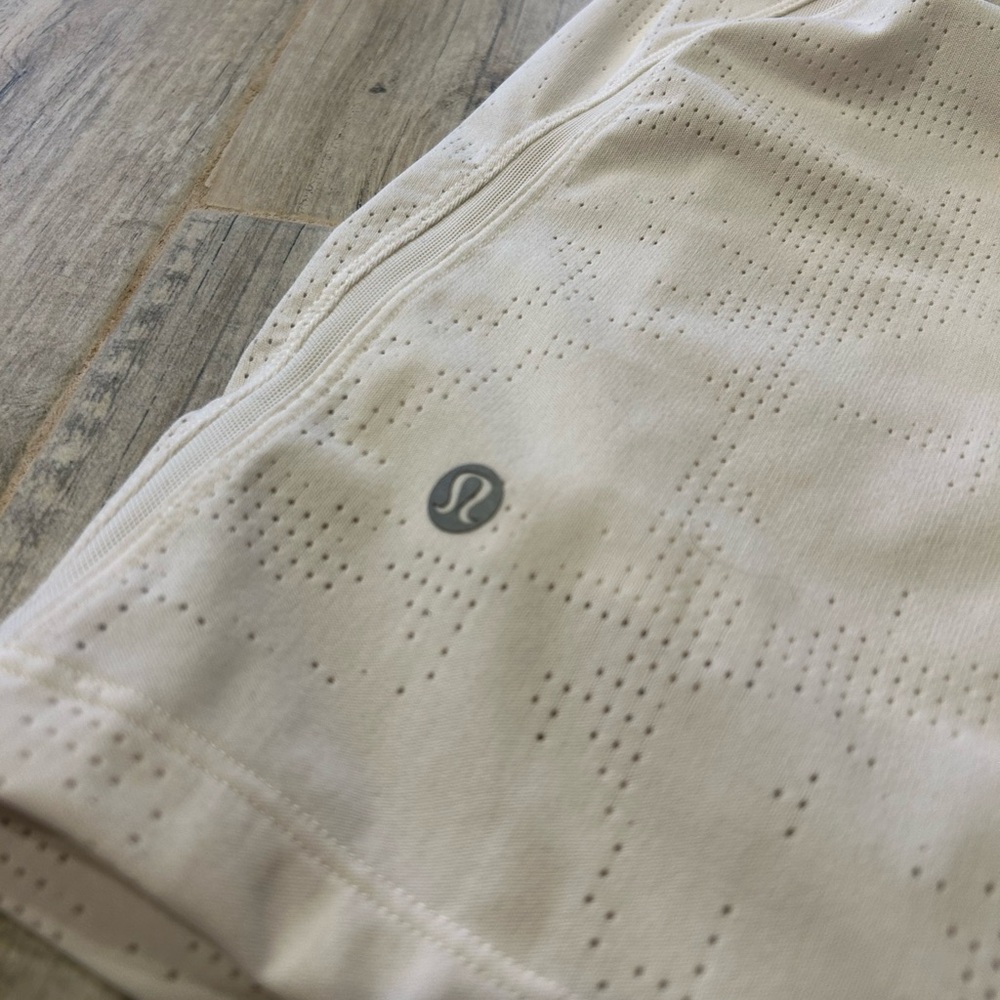 Mens Lululemon Lined Jacquard Pacebreaker Shorts, M - Picture 4 of 5
